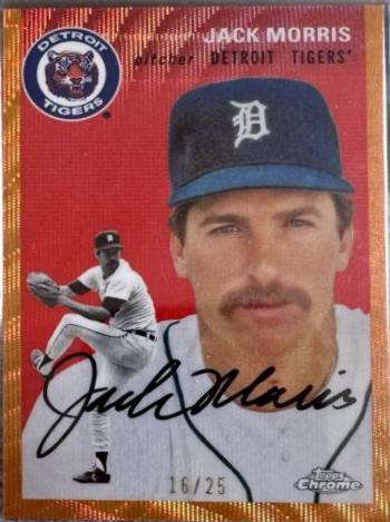 Jack Morris [Orange Refractor] #389