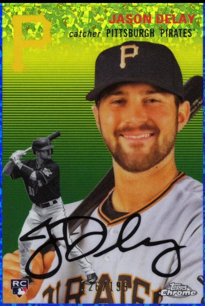Jason Delay [Blue Mini-Diamond Refractor] #145