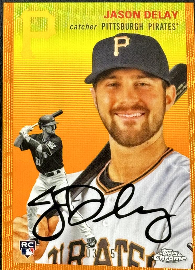 Jason Delay [Orange Wave Refractor] #145