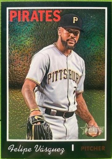 Felipe Vazquez [Chrome Black Refractor] #THC-460