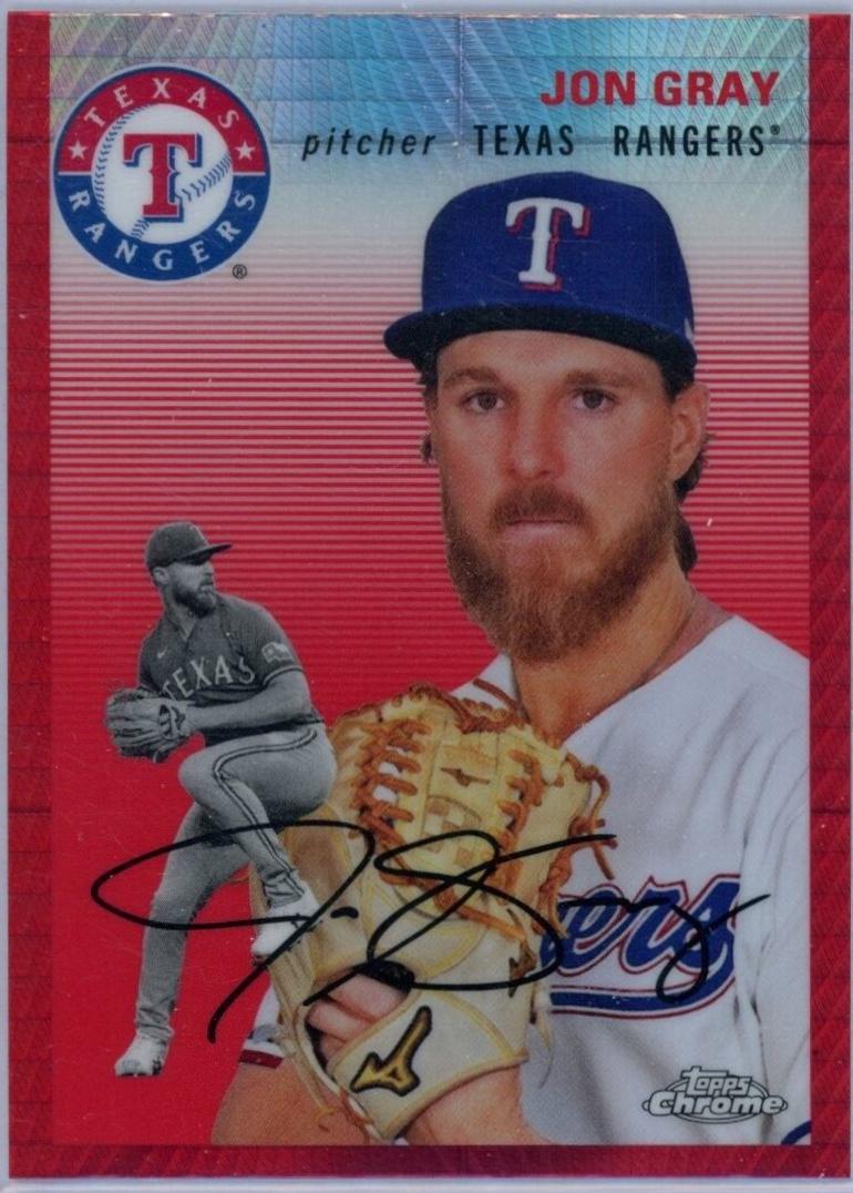 Jon Gray [Red Prism Refractor] #105