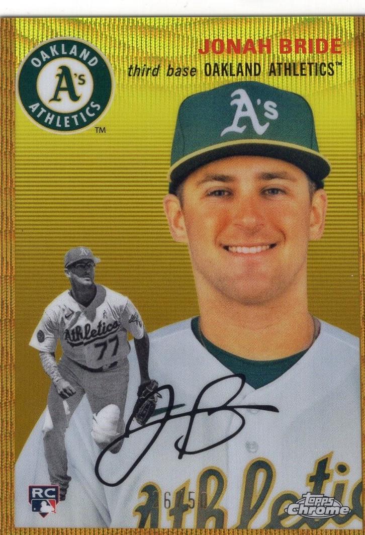 Jonah Bride [Gold Wave Refractor] #63