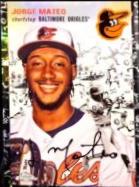 Jorge Mateo [Cream Black Refractor] #269