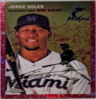 Jorge Soler [Red Refractor] #296