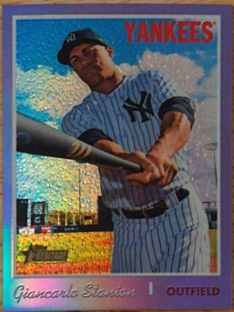 Giancarlo Stanton [Chrome Purple Refractor] #THC-474