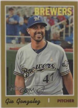 Gio Gonzalez [Gold Refractor] #709