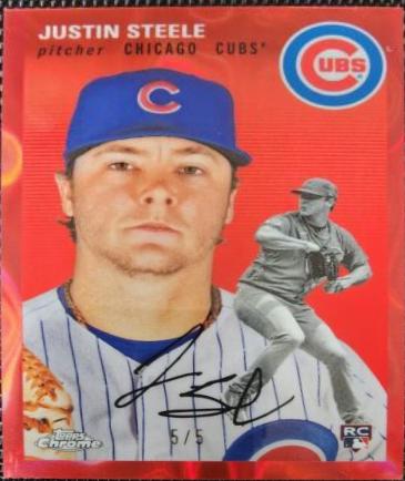 Justin Steele [Red Refractor] #148