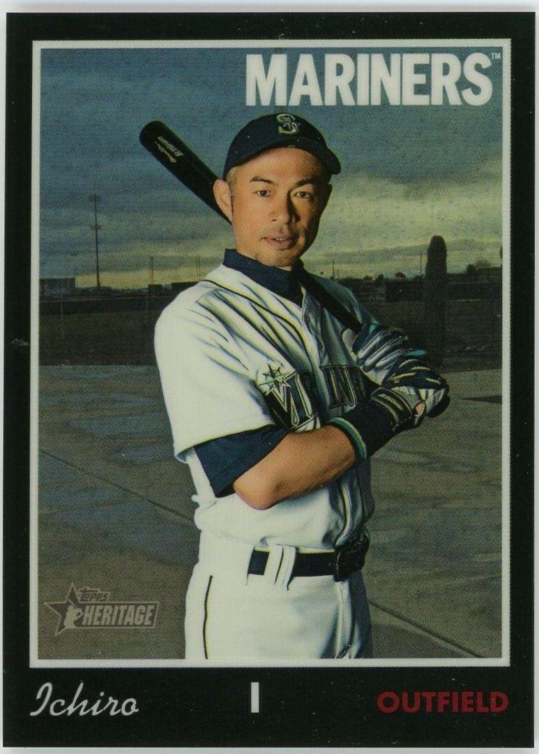 Ichiro Suzuki [Chrome Black Refractor] #THC-725