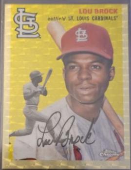 Lou Brock [Superfractor] #471