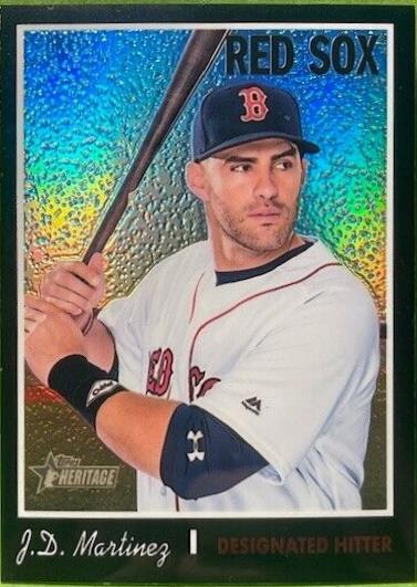 J.D. Martinez [Chrome Black Refractor] #THC-475