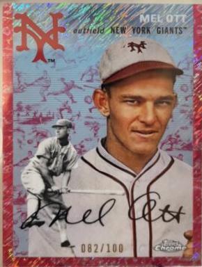 Mel Ott [Red Refractor] #460