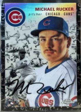 Michael Rucker [Cream Black Refractor] #107
