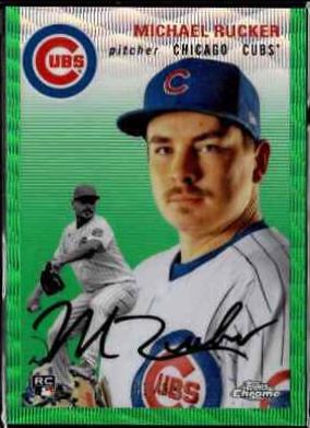 Michael Rucker [White Green Refractor] #107