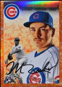 Michael Rucker [White Orange Refractor] #107