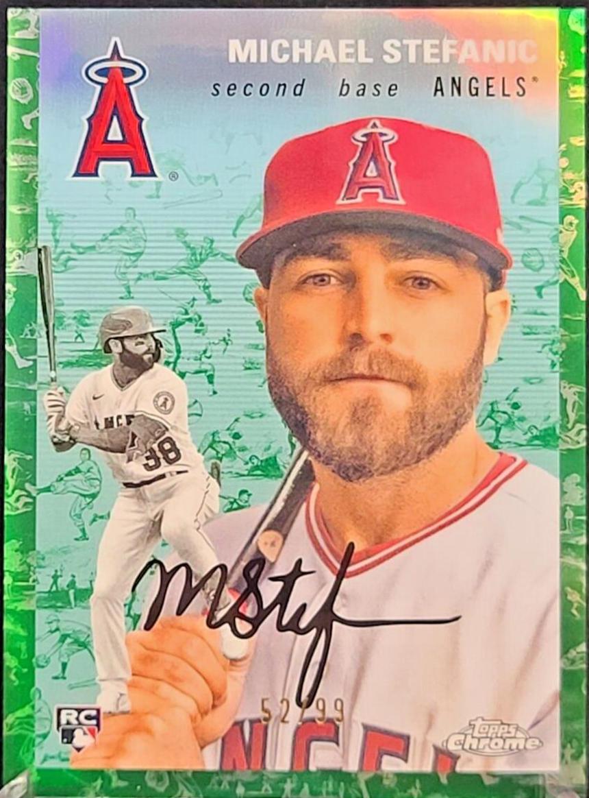 Michael Stefanic [White Green Refractor] #38