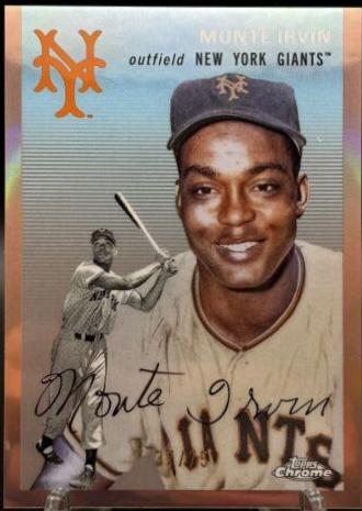 Monte Irvin [Rose Gold Refractor] #435