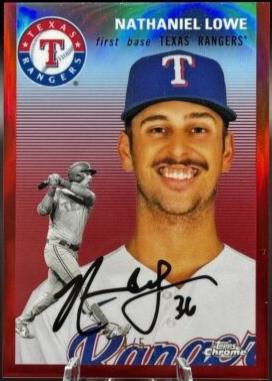 Nathaniel Lowe [Red Refractor] #321