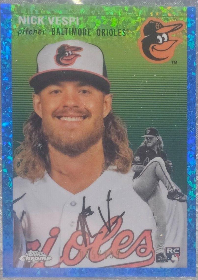 Nick Vespi [Blue Mini-Diamond Refractor] #91
