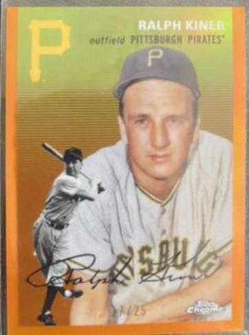 Ralph Kiner [Orange Refractor] #414