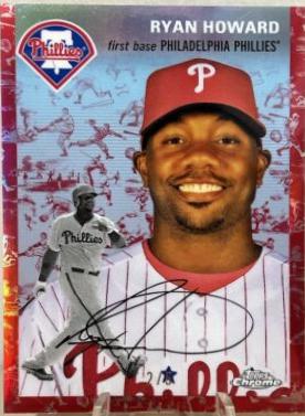 Ryan Howard [Cream Red Refractor] #411