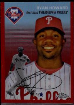 Ryan Howard [Red Refractor] #411