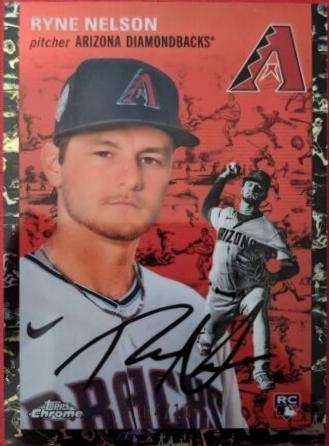 Ryne Nelson [Cream Black Refractor] #168
