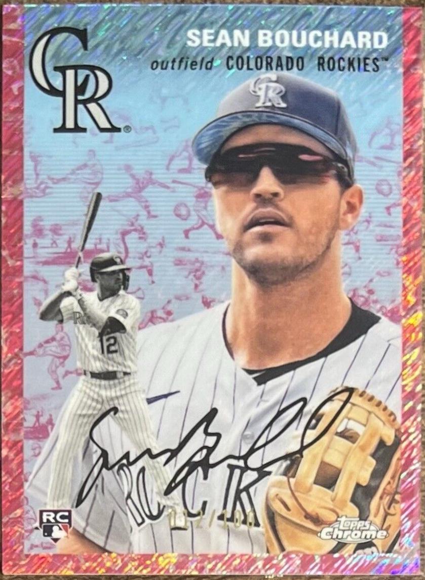 Sean Bouchard [Cream Fuchsia Lava Refractor] #86
