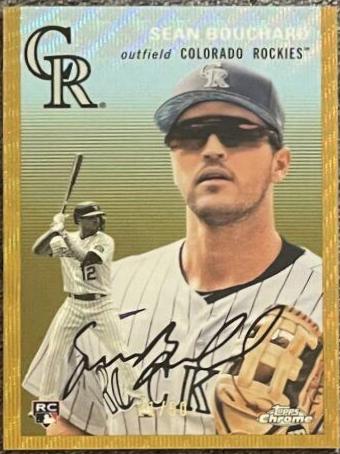 Sean Bouchard [Gold Wave Refractor] #86