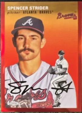 Spencer Strider [Red Refractor] #189