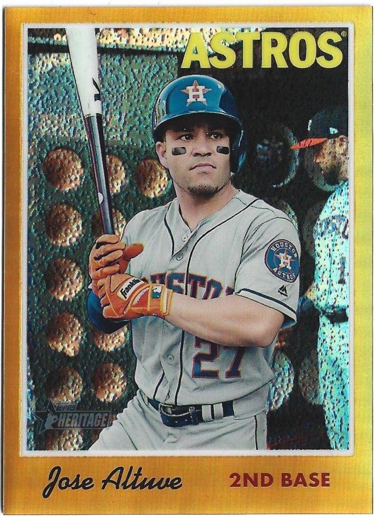 Jose Altuve [Gold Refractor] #409
