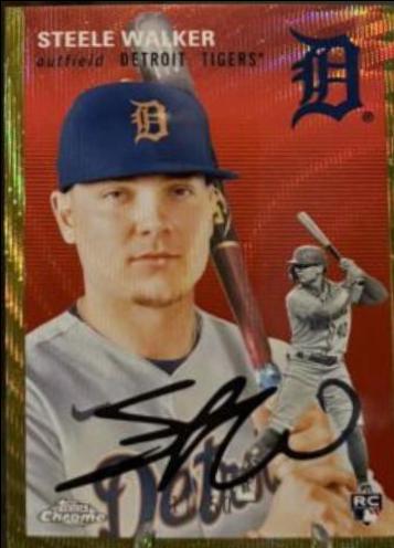 Steele Walker [Gold Wave Refractor] #70