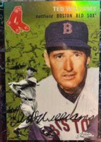 Ted Williams [Cream Black Refractor] #477