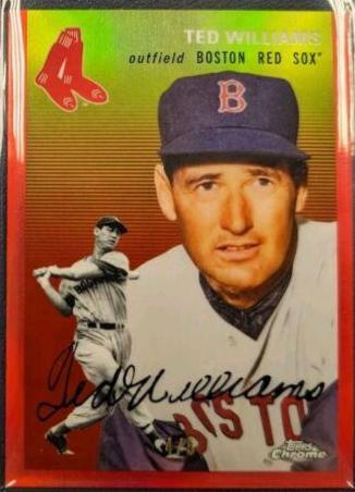 Ted Williams [Red Refractor] #477