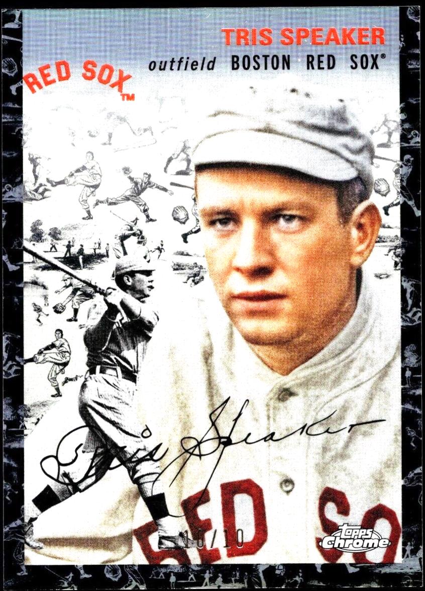 Tris Speaker [Black Refractor] #474