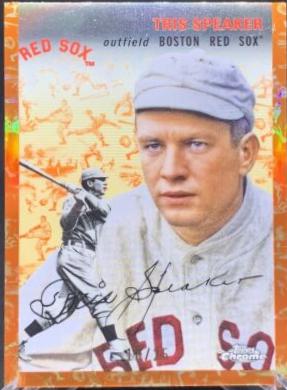 Tris Speaker [Orange Refractor] #474