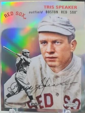 Tris Speaker [Red Refractor] #474