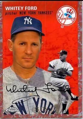 Whitey Ford [Cream Rose Gold Refractor] #409