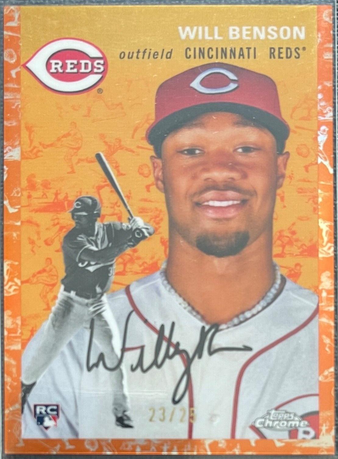 Will Benson [White Orange Refractor] #143