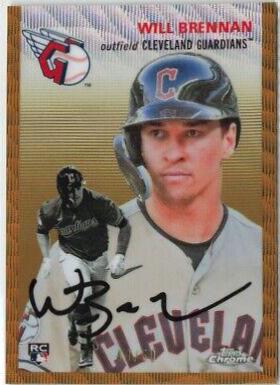 Will Brennan [Gold Wave Refractor] #125