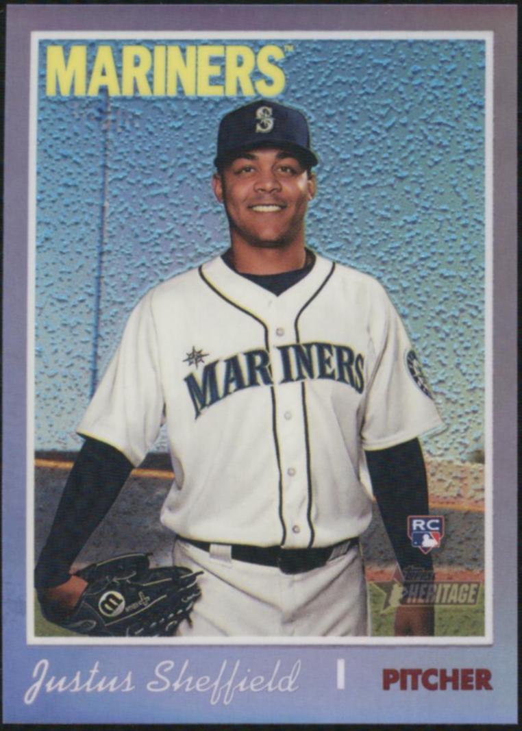 Justus Sheffield [Chrome Purple Refractor] #THC-525