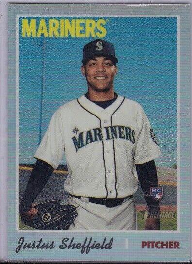Justus Sheffield [Chrome Refractor] #525