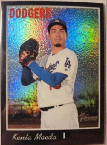 Kenta Maeda [Chrome Black Refractor] #THC-444