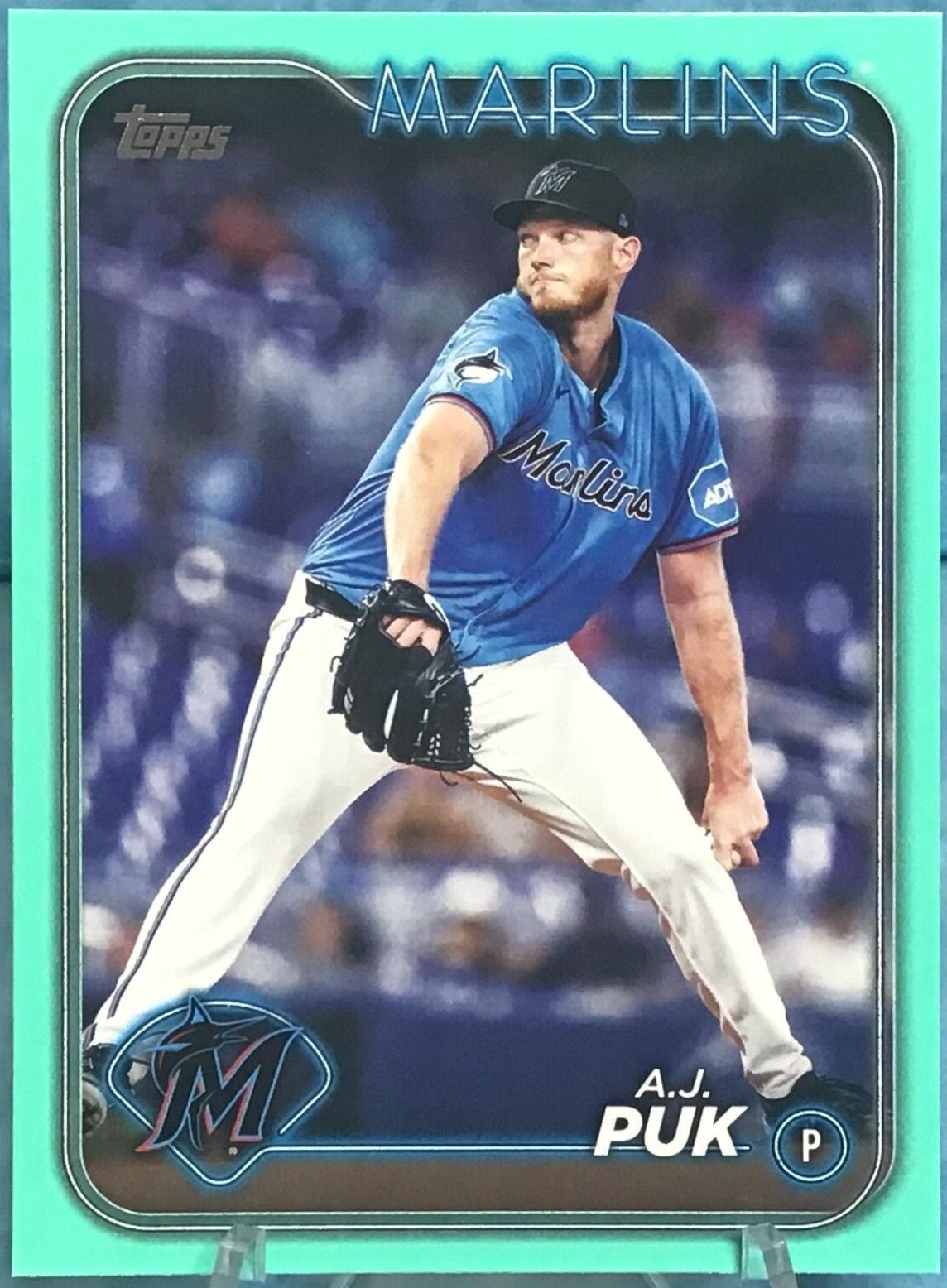 A.J. Puk [Aqua] #US330