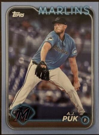 A.J. Puk [Father's Day Powder Blue] #US330