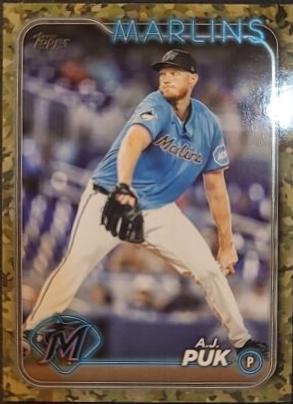 A.J. Puk [Memorial Day Camo] #US330