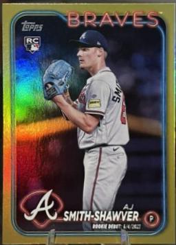 AJ Smith-Shawver [Gold Rainbow Foil] #US316