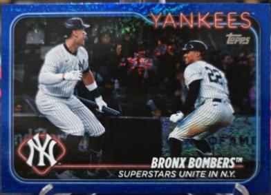 Aaron Judge & Juan Soto [Blue Foilboard] #US181