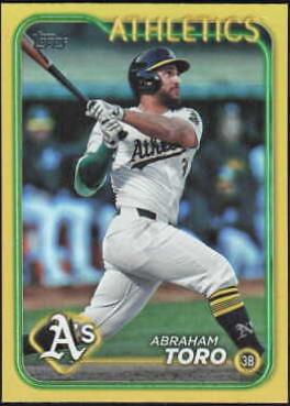 Abraham Toro [Gold Rainbow Foil] #US85