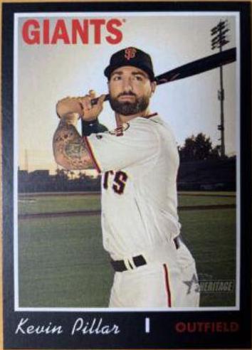 Kevin Pillar [Black Border] #598