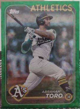 Abraham Toro [Green Crackle Foilboard] #US85